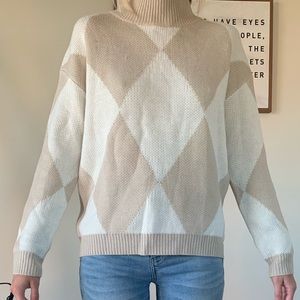 Cream sweater
